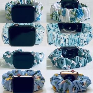 Apple Watch scrunchie band Plaid